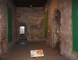 medieval great hall in carlisle castle