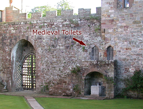 medieval toilets
