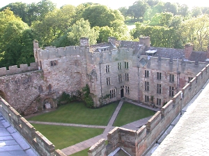 medieval castles birds eye view